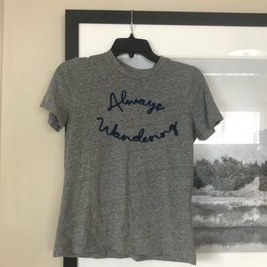 Always wandering tee